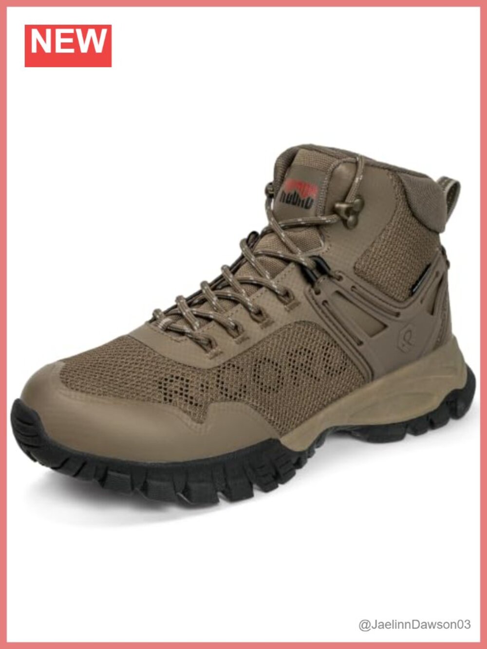 Women's Waterproof Hiking Boots Lightweight Non-Slip Ankle Support Trail Shoes